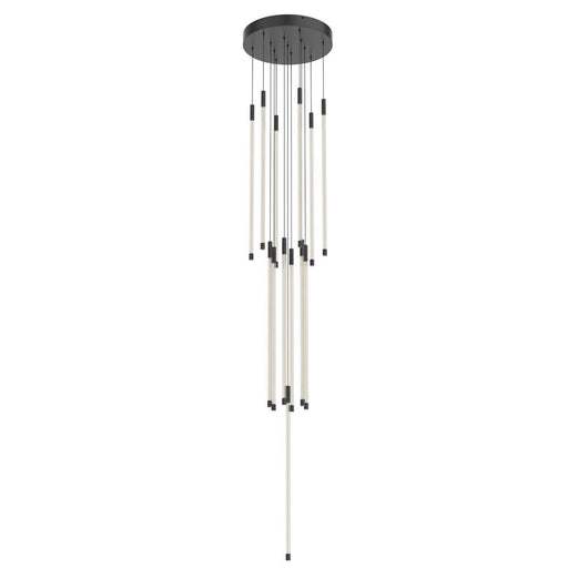 Motif 27-in Black Led Multi Pendant | MP75127-BK