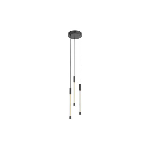 Motif 13-in Black Led Multi Pendant | MP75213-BK