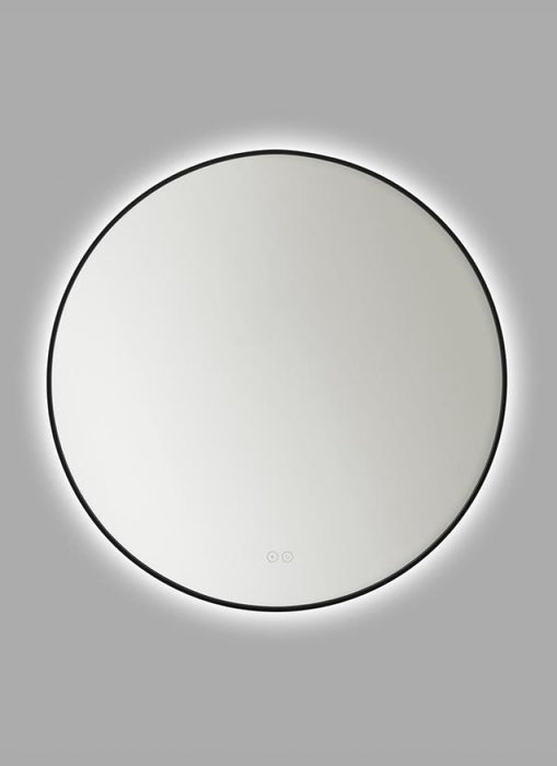 Cadre Round Mirror 30x30 | MREL1430MBK