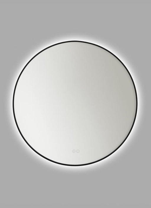 Cadre Round Mirror 30x30 | MREL1430MBK