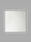 Cadre Square Mirror 30x30 | MREL1440MBK