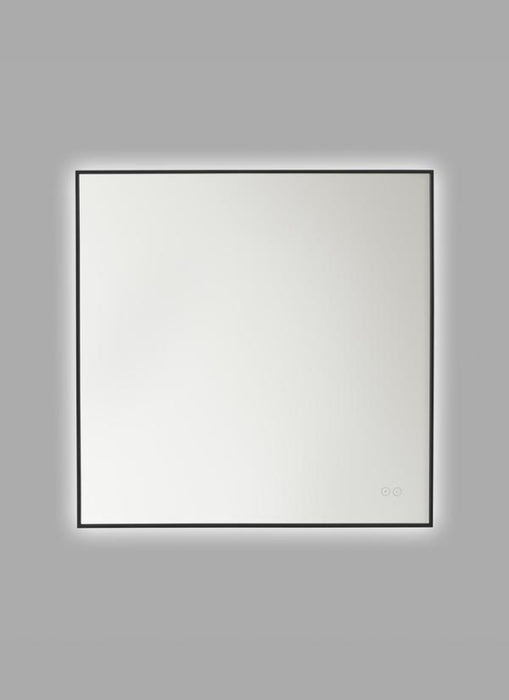 Cadre Square Mirror 30x30 | MREL1440MBK