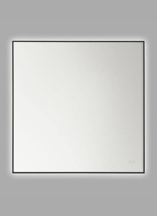 Cadre Square Mirror 36x36 | MREL1441MBK