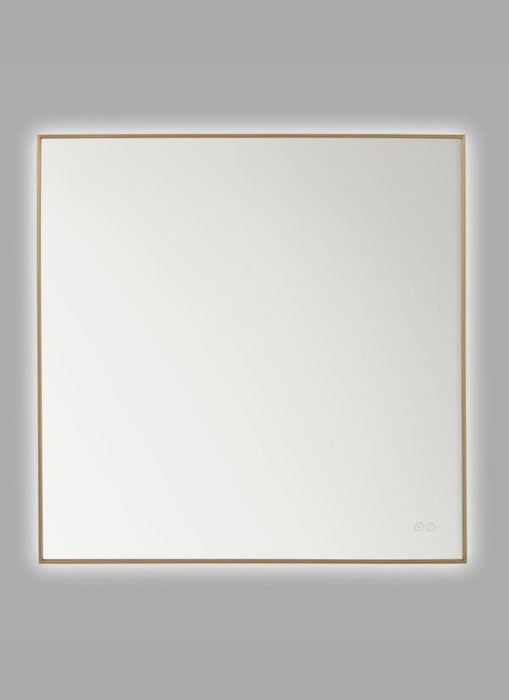 Cadre Square Mirror 36x36 | MREL1441SB