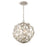 Marselle 4 Light Antique Silver Mini Pendant | MSL-314-SA