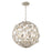 Marselle 6 Light Antique Silver Pendant | MSL-316-SA