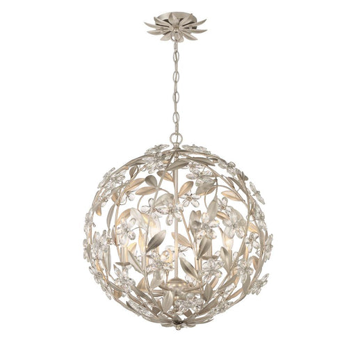 Marselle 6 Light Antique Silver Pendant | MSL-316-SA