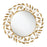 Marselle 30'' Antique Gold Mirror | MSL-M030-GA
