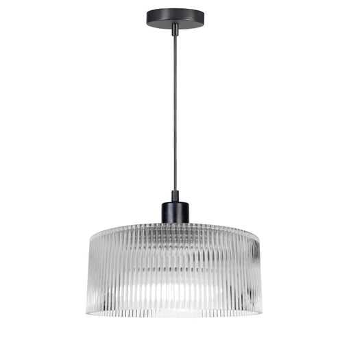 1lt Pendant, Mb W/ Fl Glass | NAD-123P-MB-FL