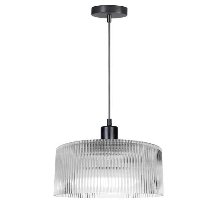 1lt Pendant, Mb W/ Fl Glass | NAD-123P-MB-FL
