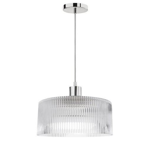 1lt Pendant, Pc W/ Fl Glass | NAD-123P-PC-FL