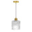 1lt Pendant, Agb W/ Fl Glass | NAD-71P-AGB-FL
