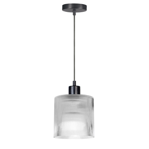 1lt Pendant, Mb W/ Fl Glass | NAD-71P-MB-FL