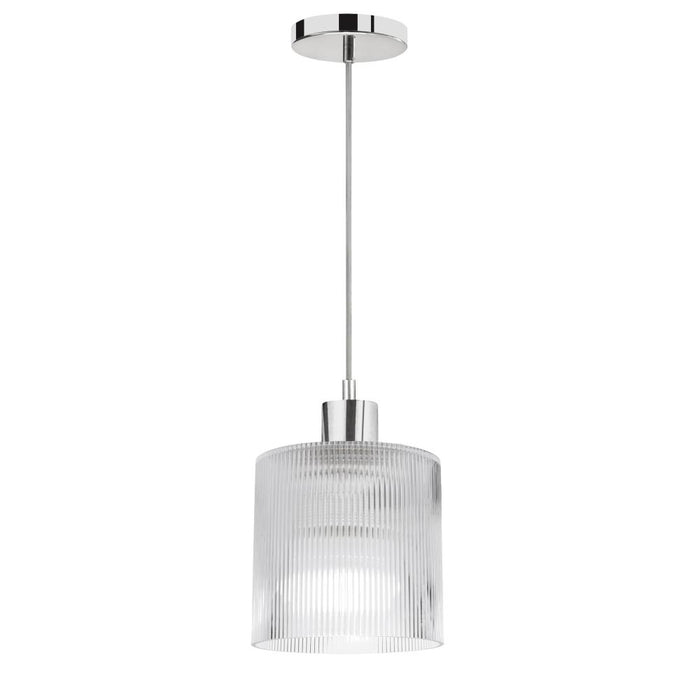 1lt Pendant, Pc W/ Fl Glass | NAD-71P-PC-FL