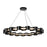 Kuzco Lighting Inc Nami 35-in Gloss Black LED Chandelier
