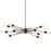  10 Light  Horizontal Pendant, Espresso Finish | NEB-3910HP-ES
