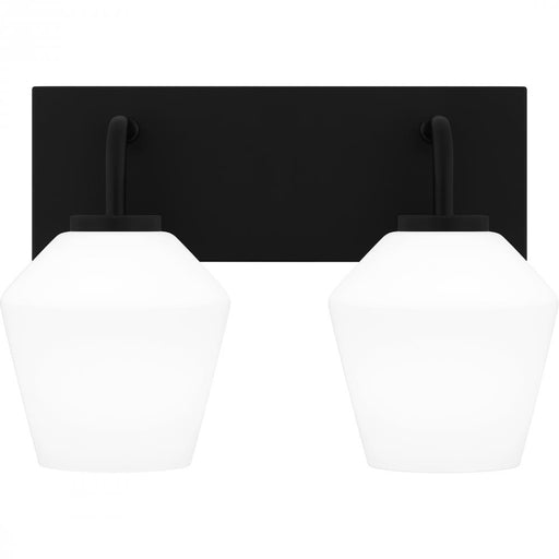 Nielson 2-light Matte Black Bath Light | NIE8613MBK