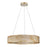 34w Pendant, Aged Brass W/ Marble Alabaster Shade | NNA-2634LEDP-AGB-ALB