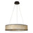 34w Pendant, Matte Black W/ Marble Alabaster Shade | NNA-2634LEDP-MB-ALB