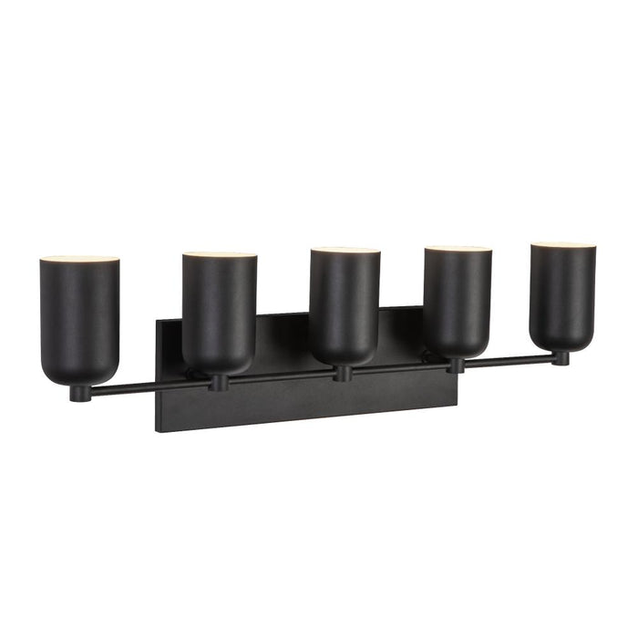 Nola 32-in Black 5 Lights Vanity | VL57732-BK