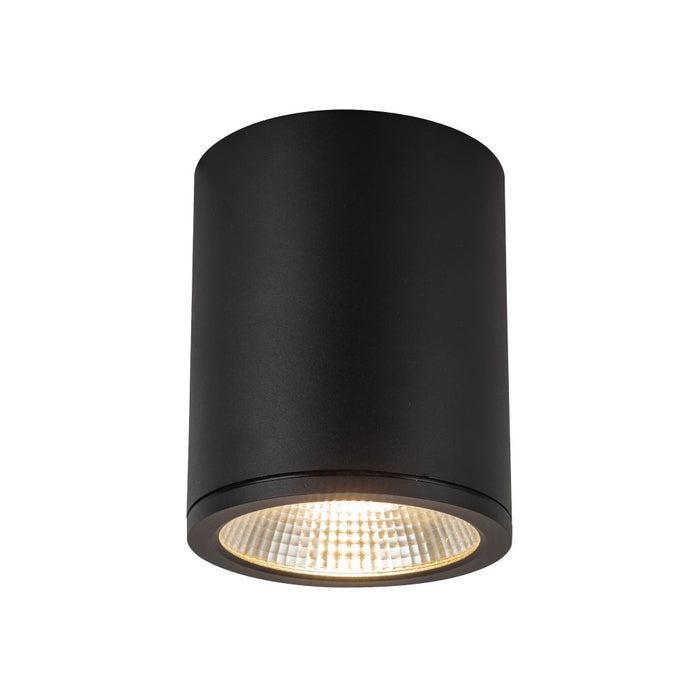 Nordic 6-in (5-in Dia.) Black Led Exterior Ceiling | EC265106-BK