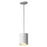 Nordic 6-in (5-in Dia.) White Led Exterior Pendant | EP265106-WH