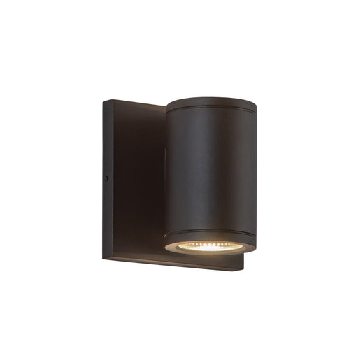 Nordic 4-in (2-in Dia.) Black Led Exterior Wall | EW262204-BK