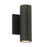 Nordic 8-in (2-in Dia.) Black Led Exterior Wall | EW262208-BK