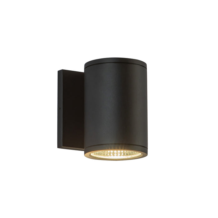 Nordic 5-in (3-in Dia.) Black Led Exterior Wall | EW264105-BK