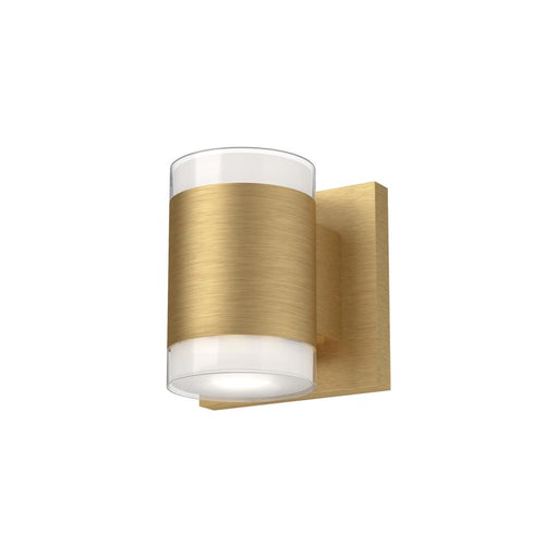 Kuzco Lighting Inc Norfolk 5-in Brushed Gold LED Wall Sconce