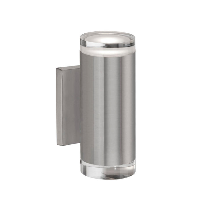 Kuzco Lighting Inc Norfolk 8-in Brushed Nickel LED Wall Sconce