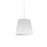 1lt Oversized Drum Pendant Small Wht Shade | OD-S-790