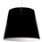 1lt Oversized Drum Pendant X-large - Black Shade | OD-XL-797