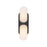 Alora Odin 14-in Urban Bronze/Alabaster Socket Wall Vanity