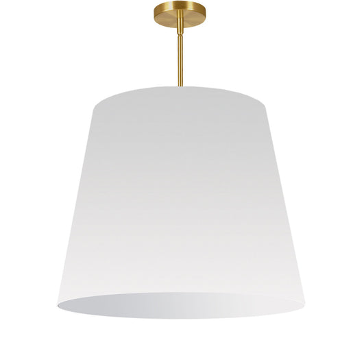 1lt Oversized Drum Pendant Large, Wh Shade | ODR-L-790