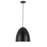 1 Lightt Pendant, Mb W/ Mb Metal Shade | OFE-111P-MB