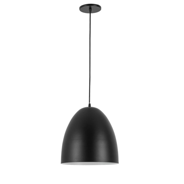 1 Lightt Pendant, Mb W/ Mb Metal Shade | OFE-111P-MB