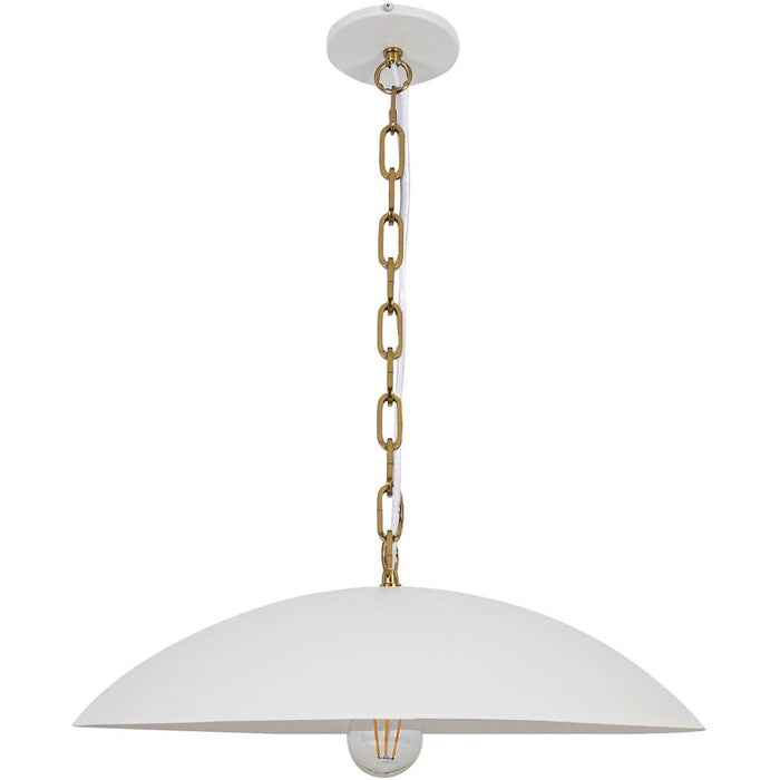 1 Lightt Pendant, Mw W/ Agb Chain | OFE-191P-MW-AGB