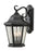 Generation Lighting Martinsville traditional 3-light LED outdoor exterior large wall lantern sconce in black finish with