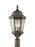 Martinsville Traditional 3-light Led Outdoor Exterior Post Lantern In Corinthian Bronze Finish With | OL5907EN/CB