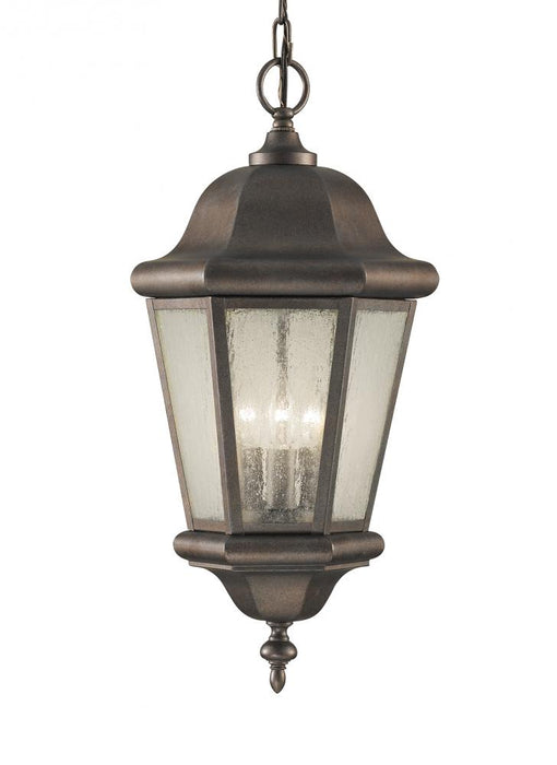 Martinsville Traditional 3-light Led Outdoor Exterior Pendant Lantern In Corinthian Bronze Finish Wi | OL5911EN/CB