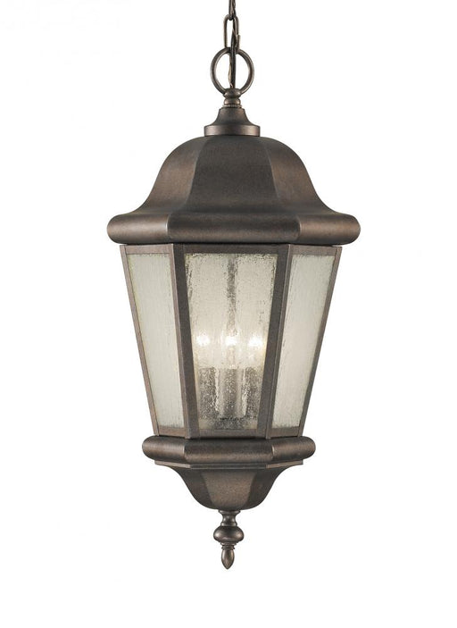 Martinsville Traditional 3-light Led Outdoor Exterior Pendant Lantern In Corinthian Bronze Finish Wi | OL5911EN/CB