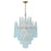 Ollie 16 Light Aged Brass Chandelier | OLL-6006-AG-BL