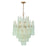 Ollie 16 Light Aged Brass Chandelier | OLL-6006-AG-GR