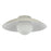 1 Light Flush Mount, Matte Beige W/ Opal Glass | OLV-151FH-MBG
