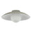 1 Light Flush Mount, Matte Linen W/ Opal Glass | OLV-151FH-MLN
