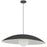 1 Light Pendant, Matte Black W/ Opal Glass | OLV-241P-MB