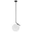1lt Pendant, Mb Finish W/ Opal Glass | ORN-141P-MB