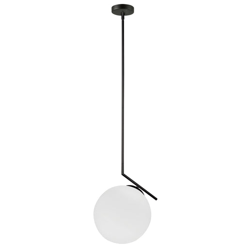 1lt Pendant, Mb Finish W/ Opal Glass | ORN-141P-MB