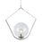 1lt Incandescent Pendant Polished Chrome | ORN-241P-PC